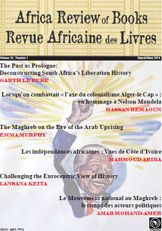 Volume 10 / Numéro 01 - Mars 2014