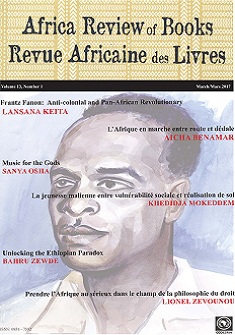 Volume 13 / Numéro 01 - Mars 2017